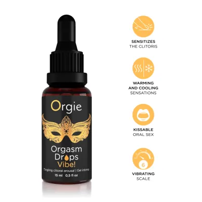 Orgie Orgasm Drops Vibe! - 30 ml