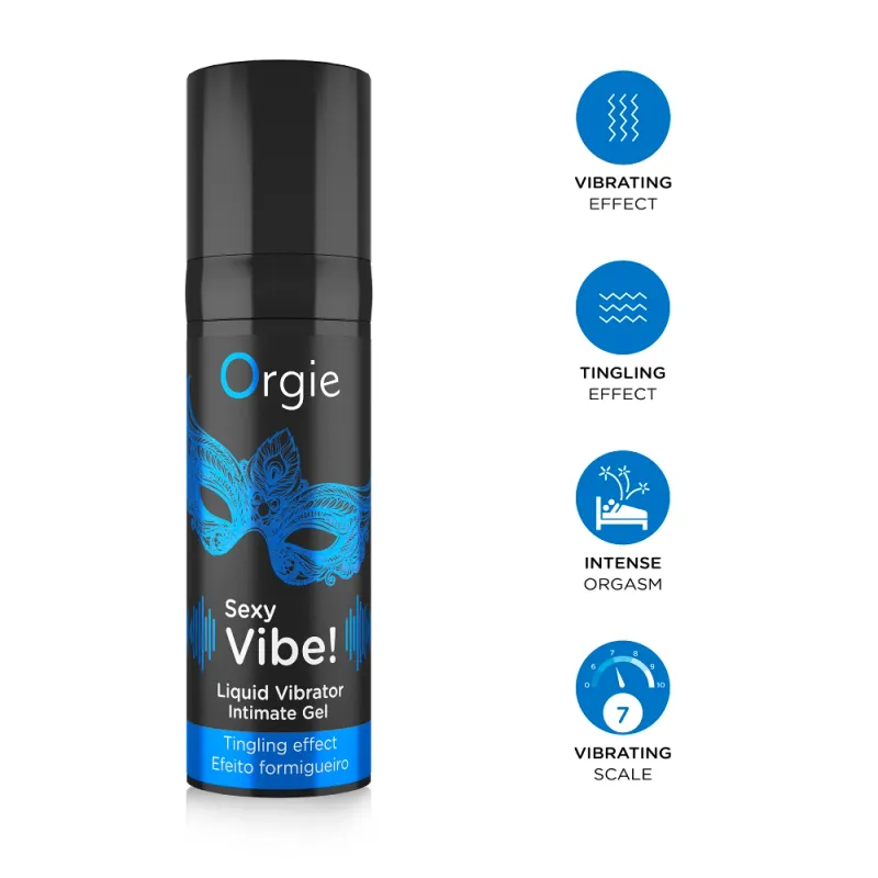 Orgie Sexy Vibe! Classic Liquid Vibrator - 15 ml