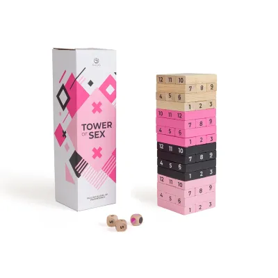 Secret Play Tower of Sex Jenga Spel