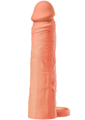 Inferno Realistische Penis Sleeve Ring - 20 cm