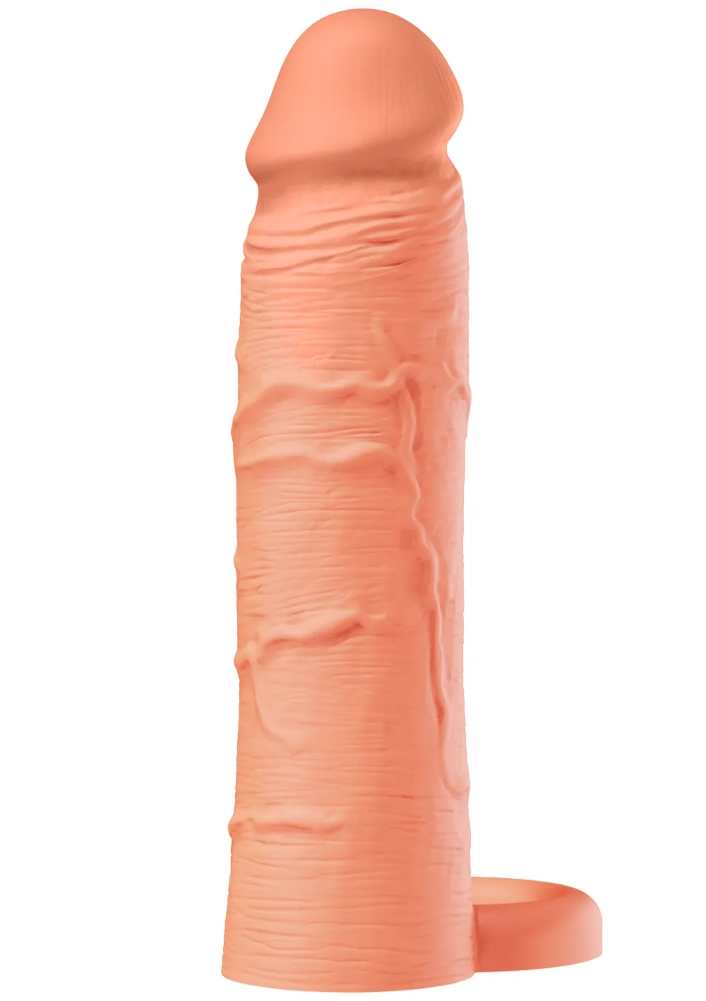 Inferno Realistische Penis Sleeve Ring - 18 cm
