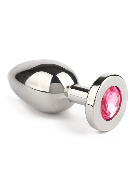 Mr. Steel Buttplug Jewled Medium