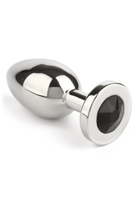 Mr. Steel Buttplug Jewled Medium