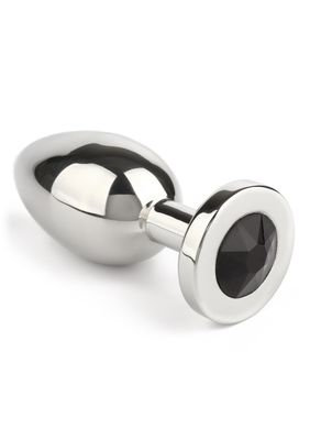 Mr. Steel Buttplug Jewled Medium