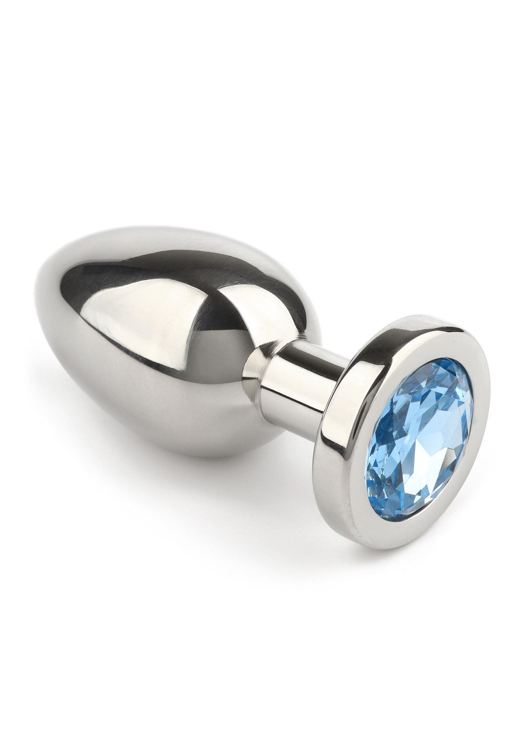 Mr. Steel Buttplug Jewled Small