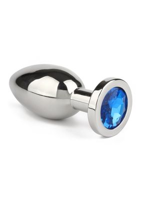 Mr. Steel Buttplug Jewled Large