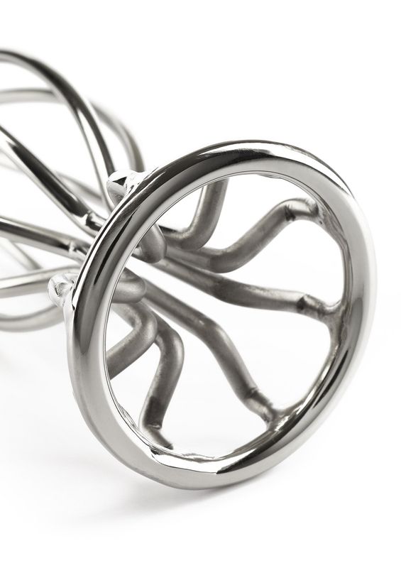 Mr. Steel Buttplug Round Wire Large