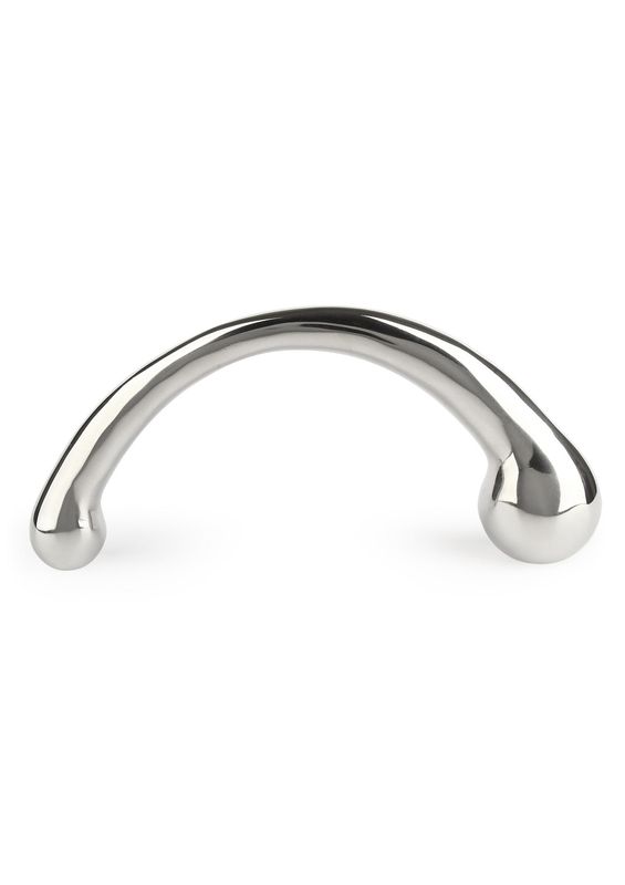 Mr. Steel Dildo The Curvy G-Spot Double Ended - 19 cm