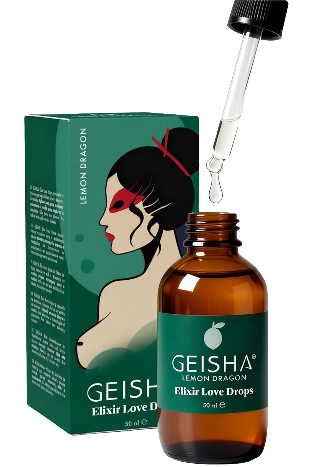 Geisha Elixir Love Drops - 50 ml