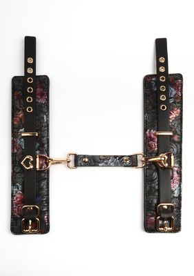 Geisha Floral Jacquard Handboeien