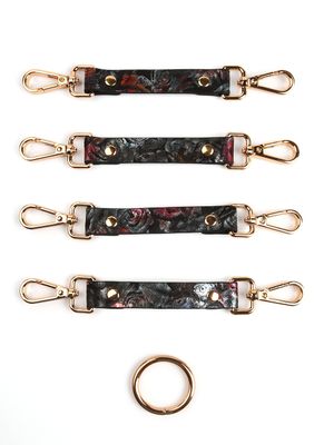 Geisha Floral Jacquard Hogtie