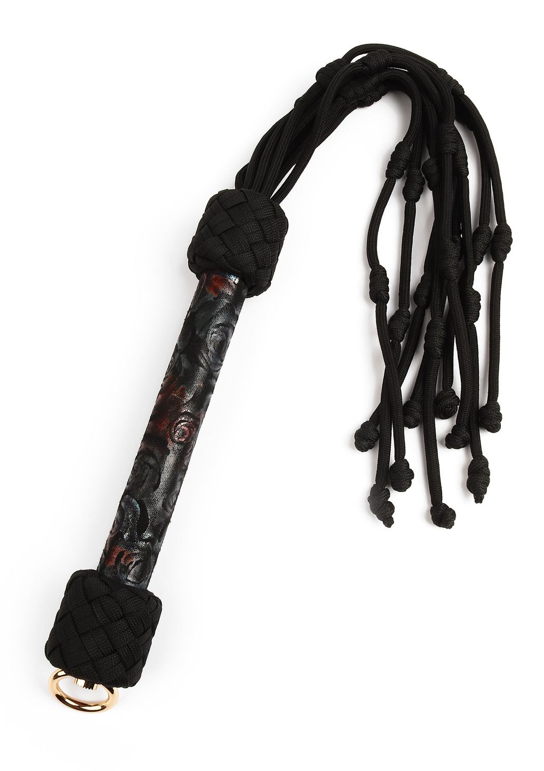 Geisha Floral Jacquard Knot Flogger
