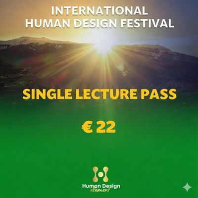 Single Lecture Pass 2026