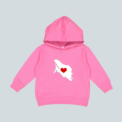 We Love Marin Toddler Pullover fleece hoodie