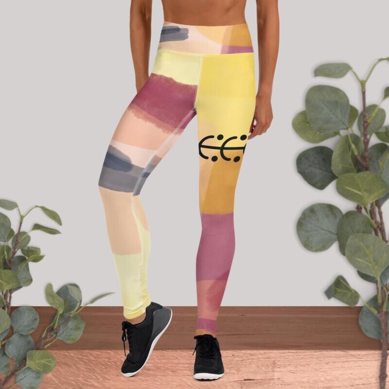 Sunset Warrior Yoga Leggings