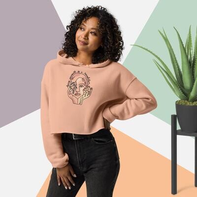 Revolution Womens Crop Hoodie