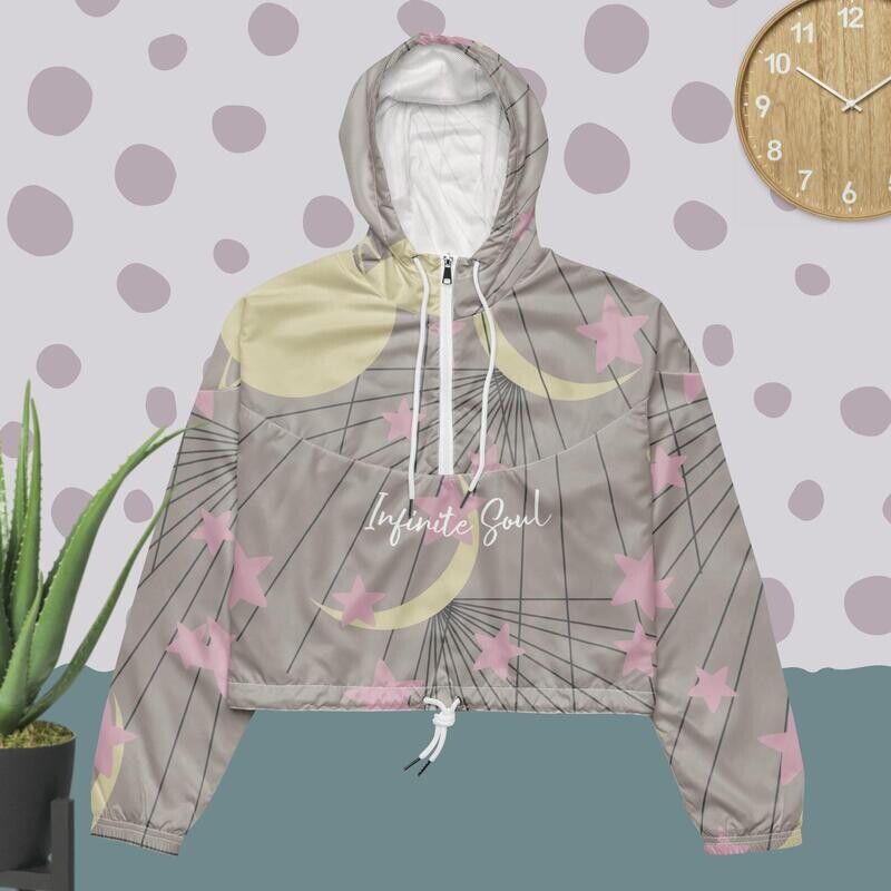 Women’s Infinite Soul cropped windbreaker