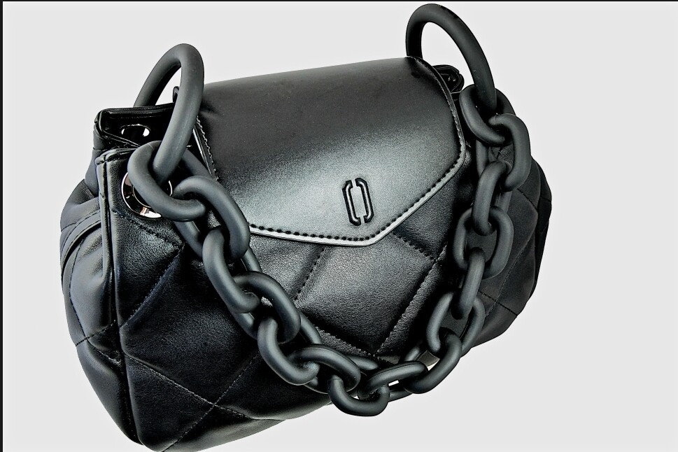 First Edition Black Shoulder Bag