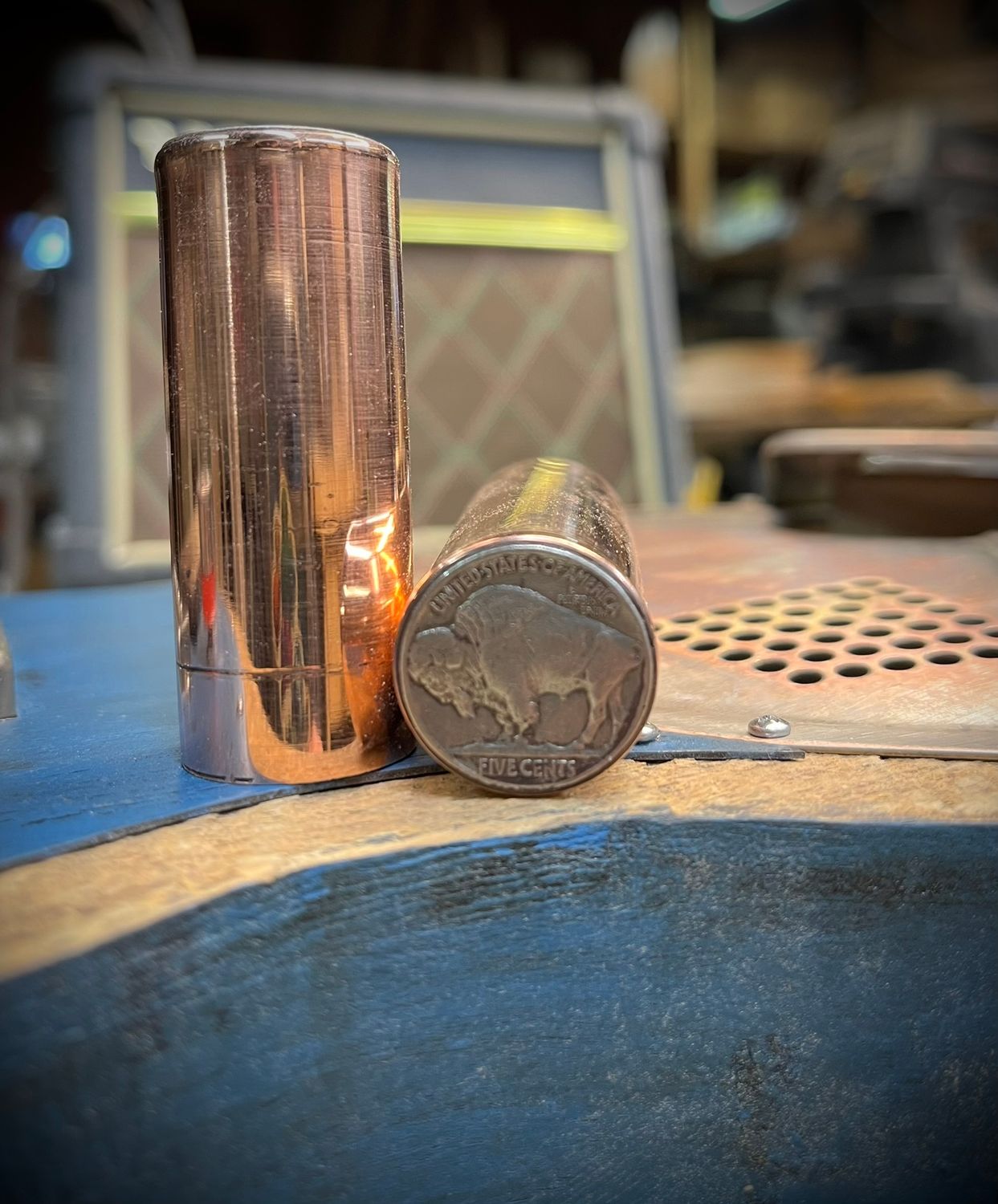 Buffalo Nickel  Guitar Slide