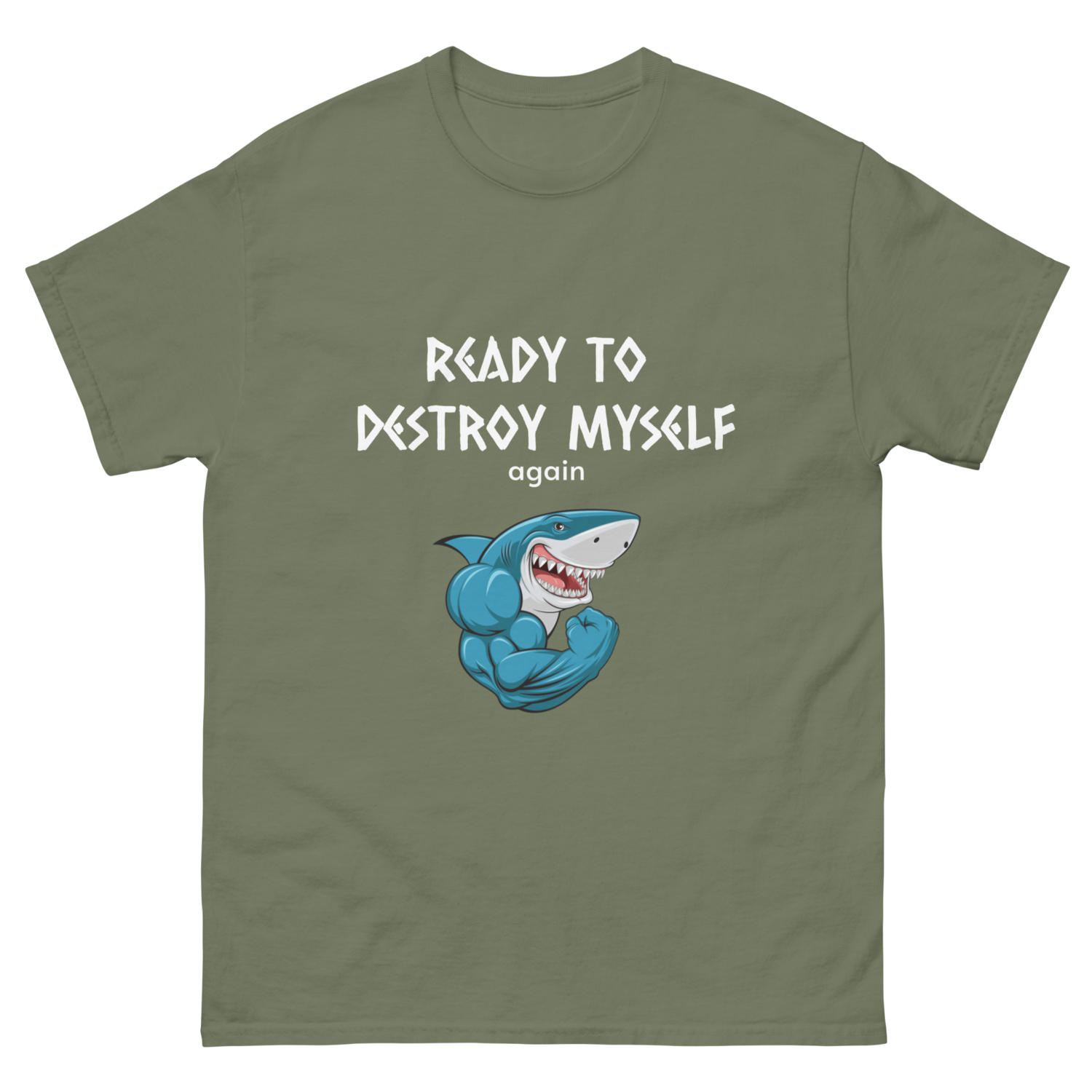 READY TO DESTROY MYSELF tee