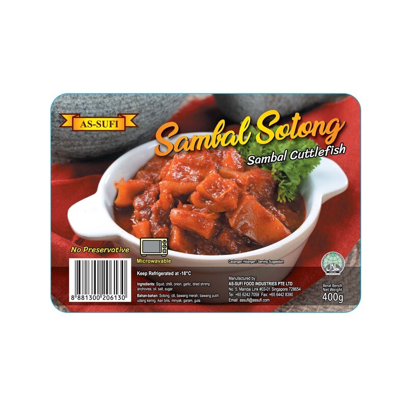 As Sufi Halal Sambal Sotong