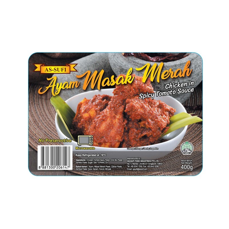 As Sufi Halal Ayam Masak Merah