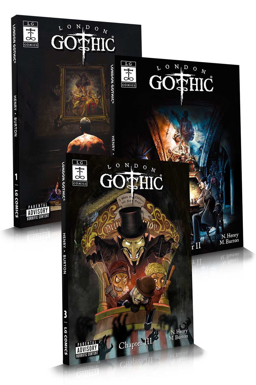 Graphic Novel Bundle (Chapters 1, 2 & 3) Graphic Novel Bundle (Chapters 1, 2 & 3)