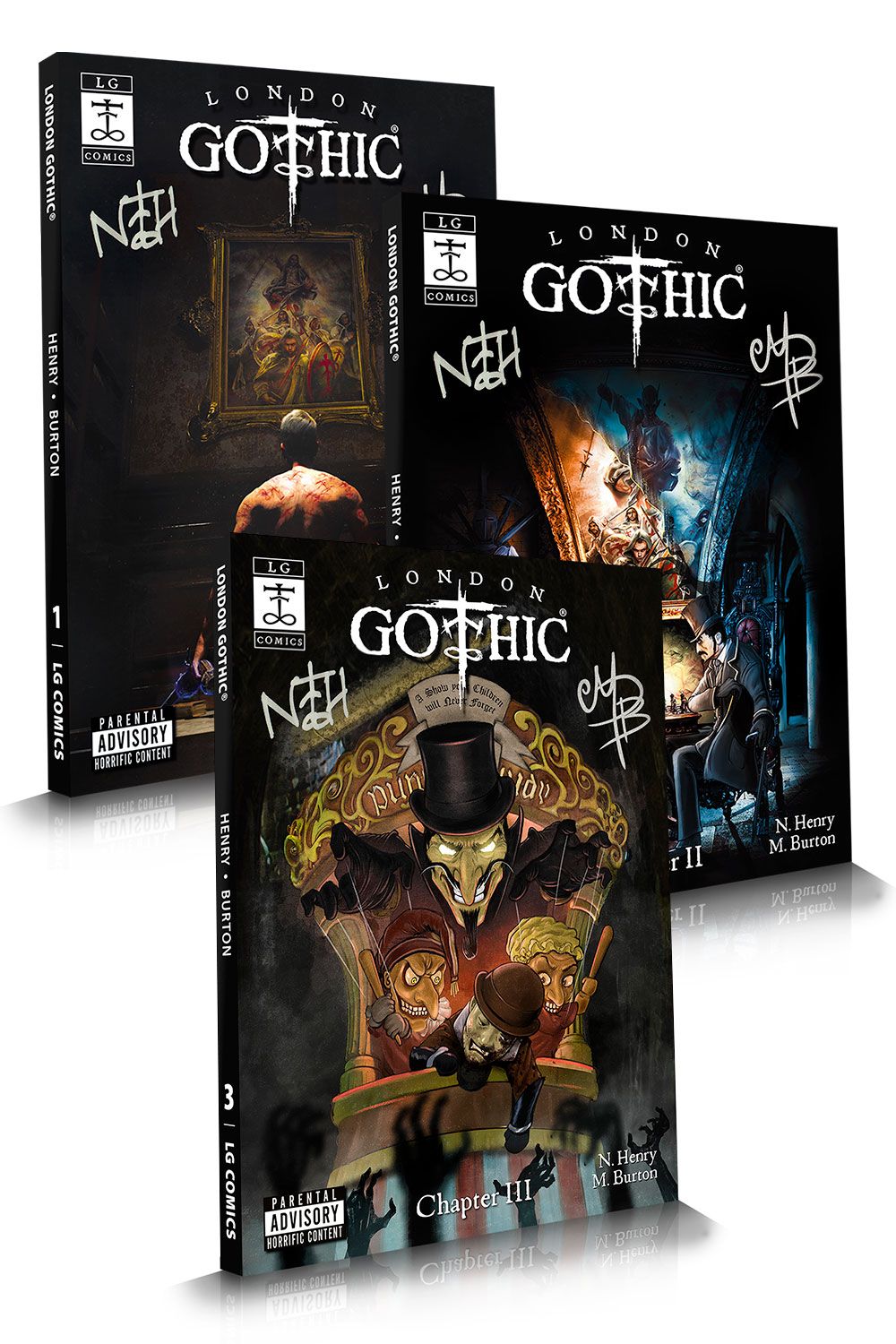 Graphic Novel Bundle (Chapters 1, 2 & 3 Signed) Graphic Novel Bundle (Chapters 1, 2 & 3 Signed)