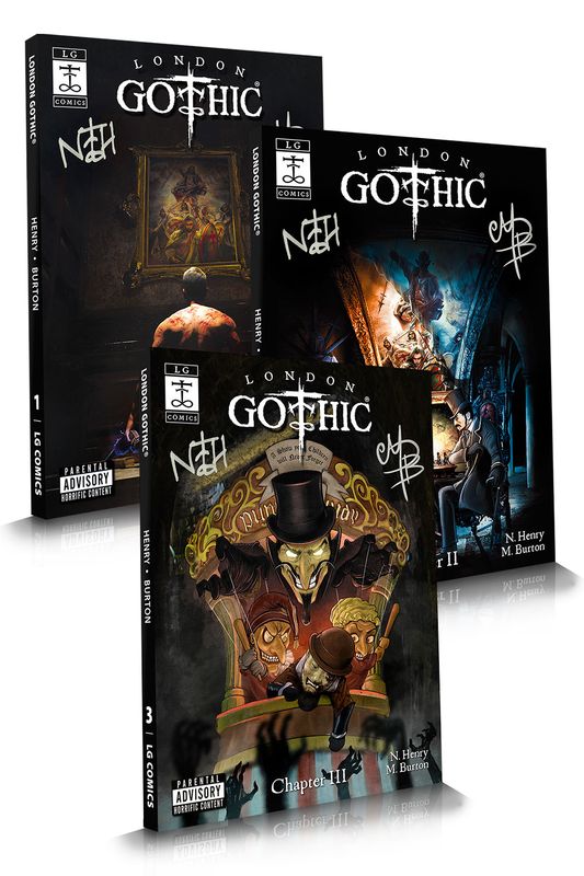 Graphic Novel Bundle (Chapters 1, 2 & 3 Signed)