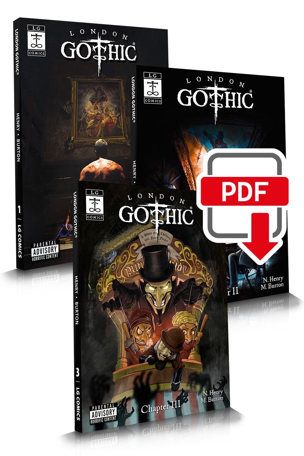 Digital Graphic Novel Bundle (Chapter 1, 2 & 3) Digital Graphic Novel Bundle (Chapter 1, 2 & 3)