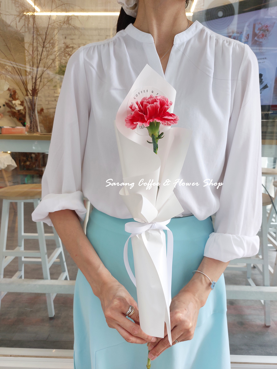 女神愜意 單朵