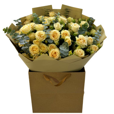Beige Classic bouquet