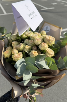 Garden Roses Hand Bouquet