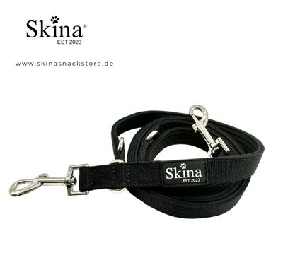 Skina Hundeleine Schwarz