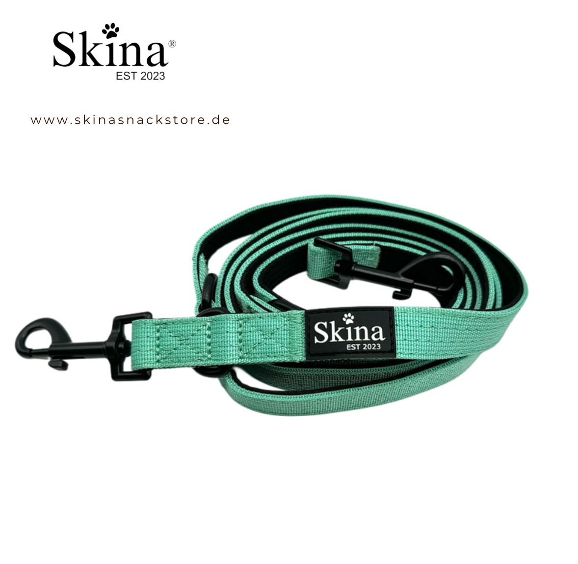 Skina Hundeleine Türkis