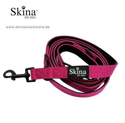 Skina Hundeleine Magenta