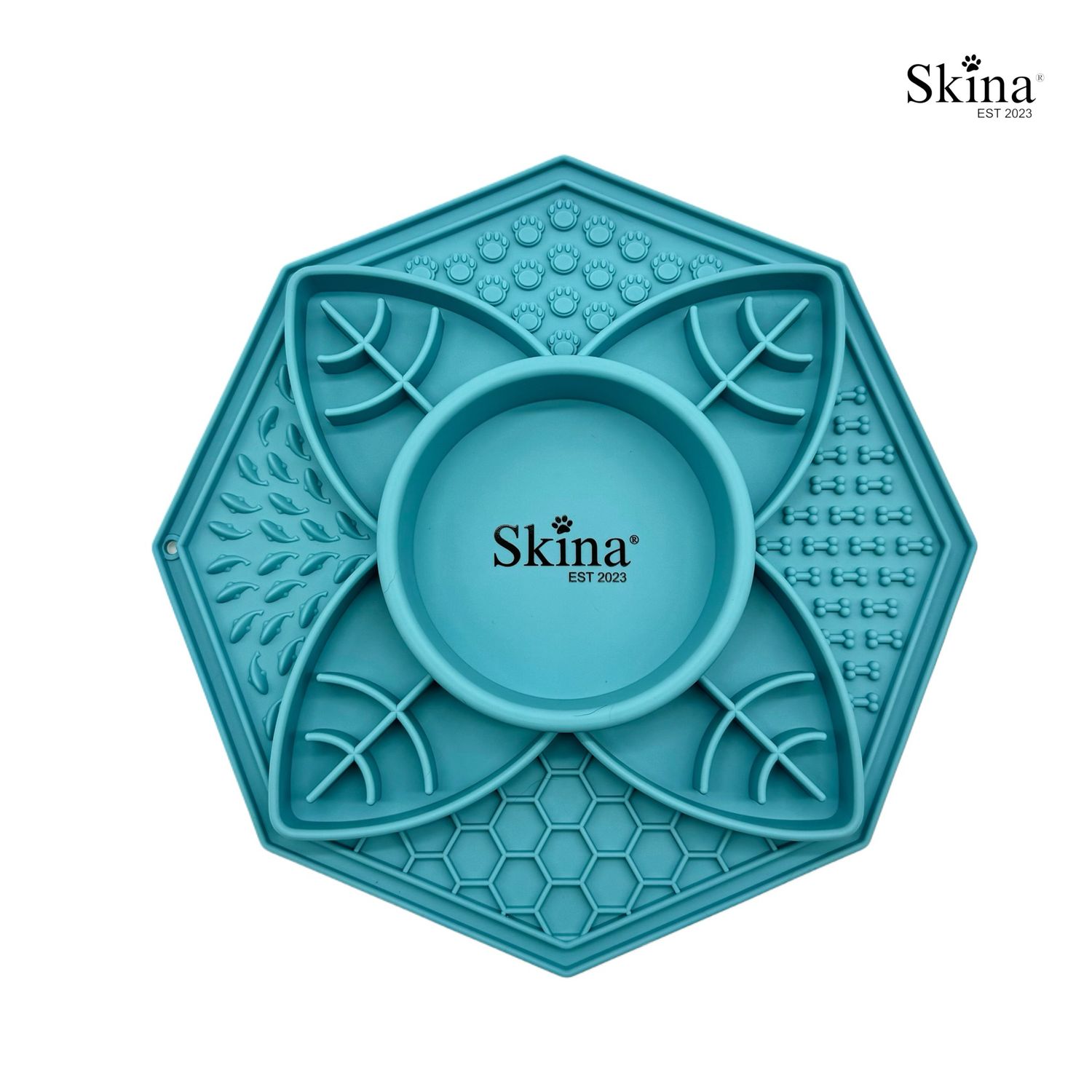 Skina Schleckmatte Blau