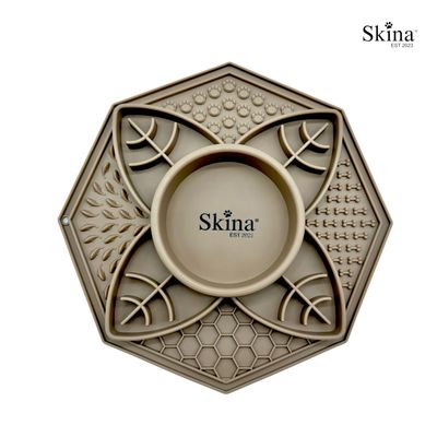 Skina Schleckmatte Braun