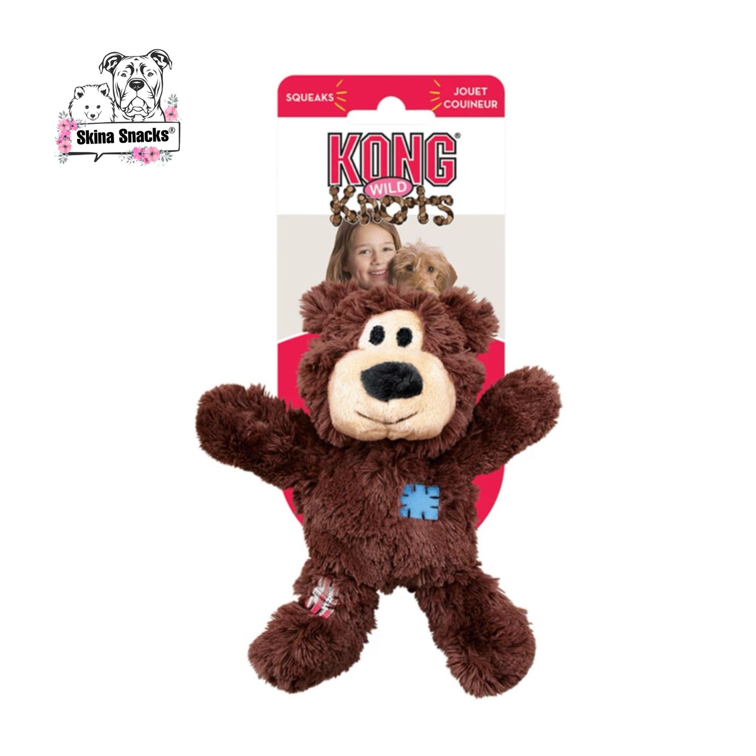 KONG Wild Knots Assorti Bears XL