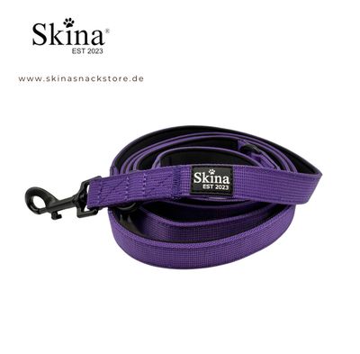Skina Hundeleine  Lila