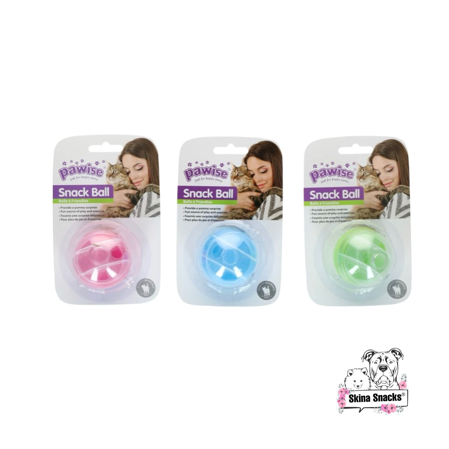 Katzen Snackball