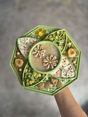 Skina Schleckmatte Olive