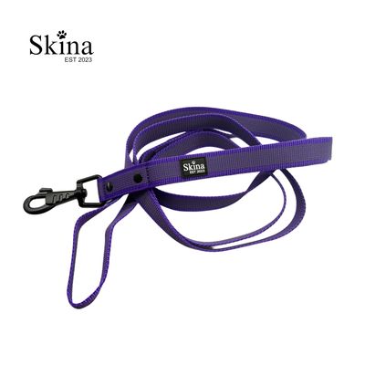 Skina Gummierte Hundeleine &quot;Lila&quot;