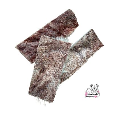 Rinderhaut mit Fell (gefriergetrocknet) 130g