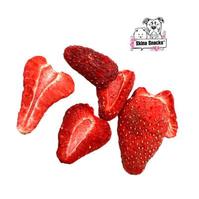 Erdbeeren gefriergetrocknet 100g
