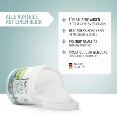 Augenpflege Pads 100Stk