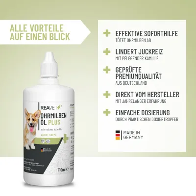 Ohrmilbenöl Plus 100ml