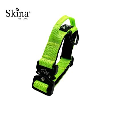 Skina Halsband für kleine Hunde "Neon Grün" Skina Halsband für kleine Hunde "Neon Grün"
