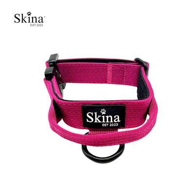 Skina Halsband für kleine Hunde "Magenta"