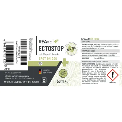 EctoStop Spot On Dog 50ml